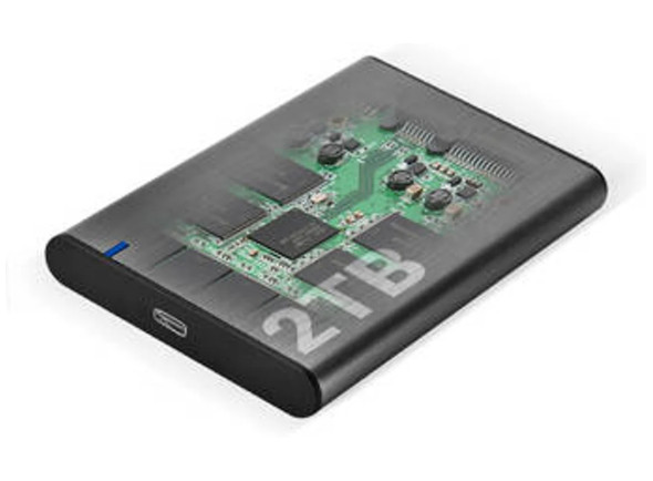 Disco Rígido BLUERAY SSD Externo 2 TB (Preto) Disco Rígido BLUERAY SSD Externo 2 TB (Preto)